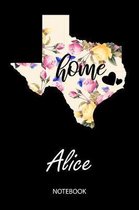 Home - Alice - Notebook