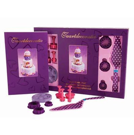 Taartdecoratie boekbox - cover