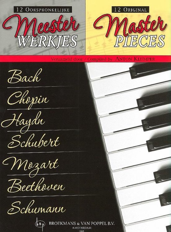 12 Oorspronkelijke Meesterwerkjes Piano Solo (12 Original Masterpieces) (Verzameld door Anton Klumper) - Anton Klumper | Respetofundacion.org