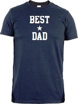 Vaderdag T-shirt | best dad | maat L