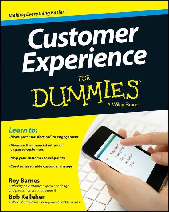 Customer Experience For Dummies - cover