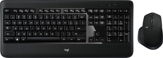 Logitech MX900 - Draadloos Toetsenbord en Muis - Qwerty ISO | bol.com