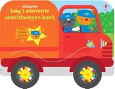 Baby's allereerste kartonboek met wielen 1 - Baby's allereerste vrachtwagenboek