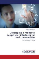 Developing a model to design user interfaces for rural communities