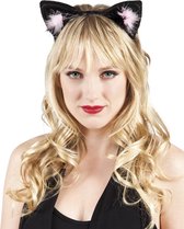 24 stuks: Tiara Kattenoren - lederlook