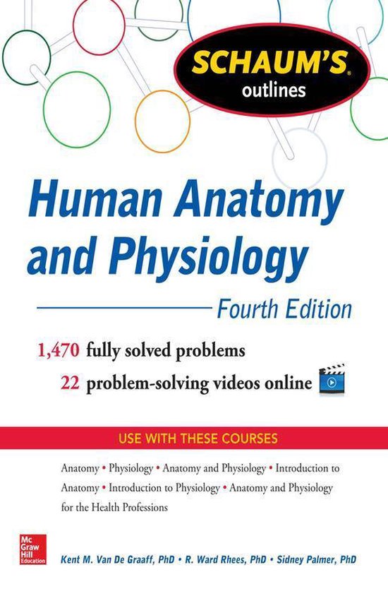 Schaum's Outline of Human Anatomy and Physiology - cover