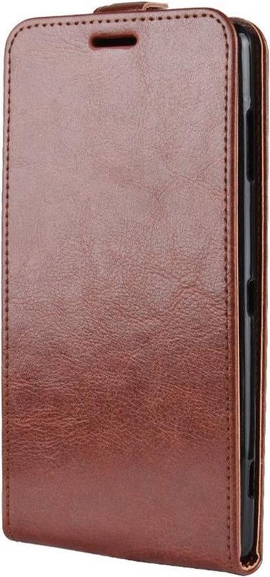Shop4 - Sony Xperia XZ2 Premium Hoesje - Flip Case Cabello Bruin