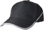 Tricorp Cap reflectie - Workwear - 653002 - Zwart