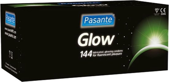 Pasante Glow - 144 stuks - Condooms