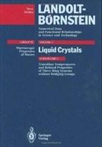 Transition Temperatures and Related Properties of Three-Ring Systems without Bridging Groups