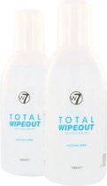 W7 Total Wipeout Nagellak Remover - Aceton Free (2 Stuks)