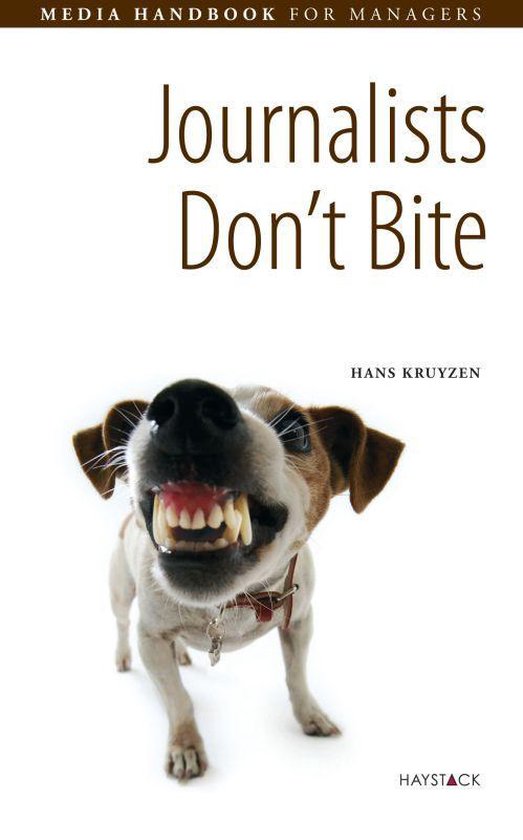 Cover van het boek 'Journalists don't bite' van Hans Kruyzen