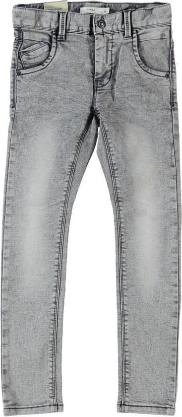 Name it Jongens Broek - DarkMedium GreyD - maat 122 | bol.com