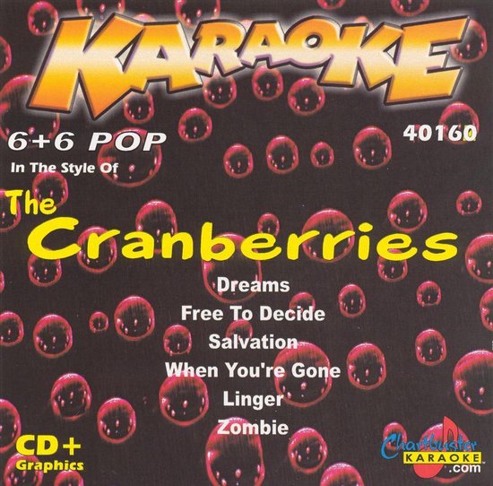 Chartbuster Karaoke The Cranberries, Karaoke CD (album) Muziek