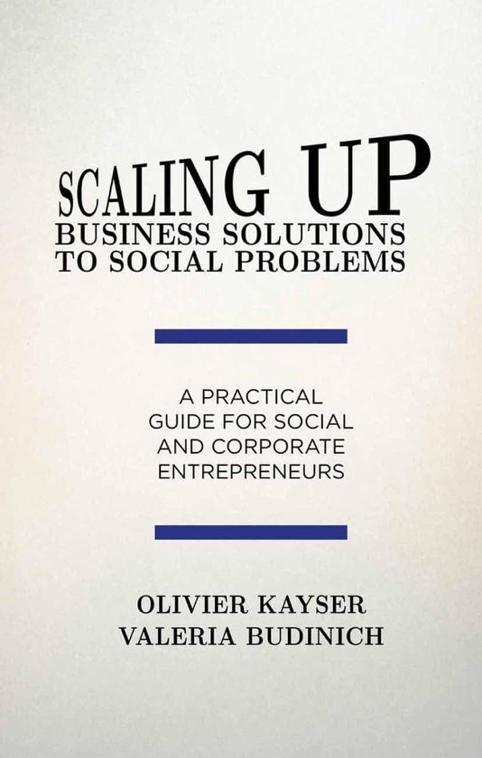 Scaling up Business Solutions to Social Problems - cover