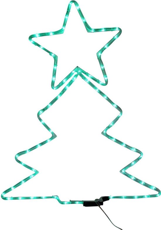duif tekort zwaarlijvigheid Kerstboom met groene leds - Lichtslang - 74 cm hoog | bol.com