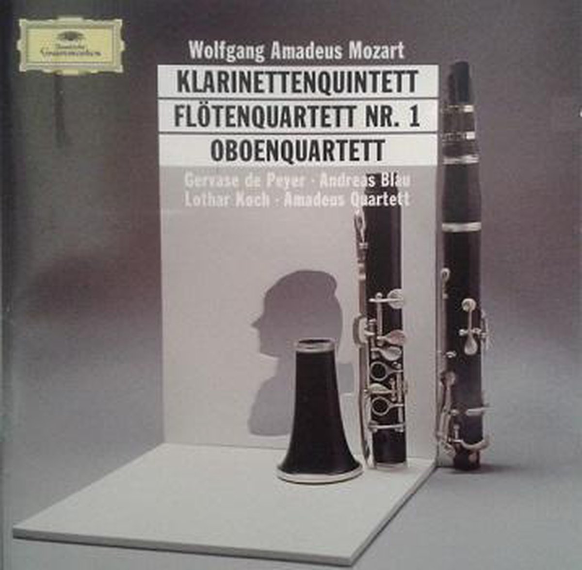 MOZART: CLARINET QUINTET / FLUTE QUARTET / HOBO QUARTET
