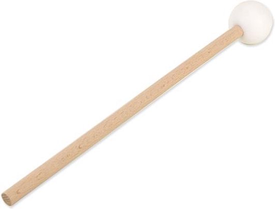 Klankschalen klopper - 35 - Rubber - Hout
