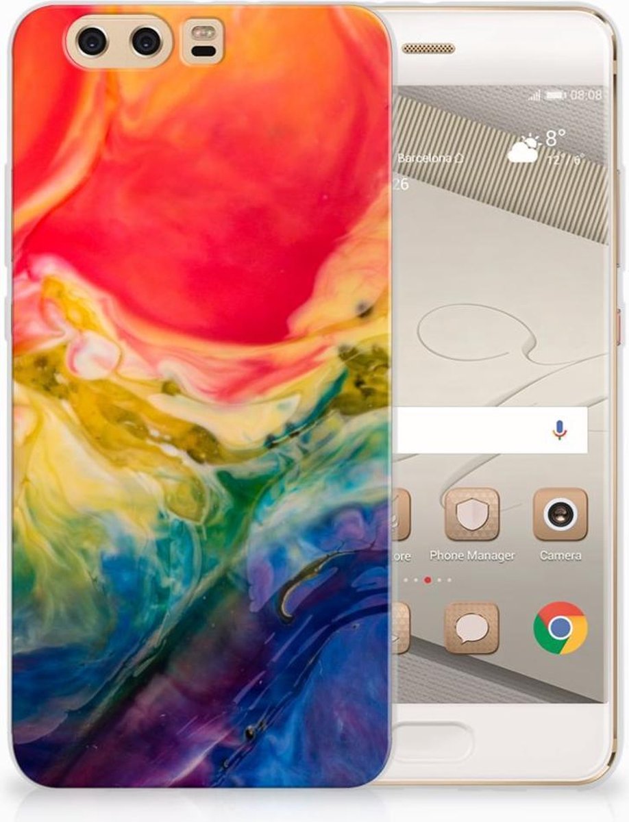 Hoesje maken Huawei P10 Plus Watercolor Dark