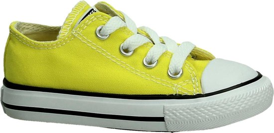 Converse - Ct As Ox - Babyschoentjes - Meisjes - Maat 21 - Geel - Fresh Yellow Converse - Ct As Ox - Babyschoentjes - Meisjes - Maat 21 - Geel - Fresh Yellow