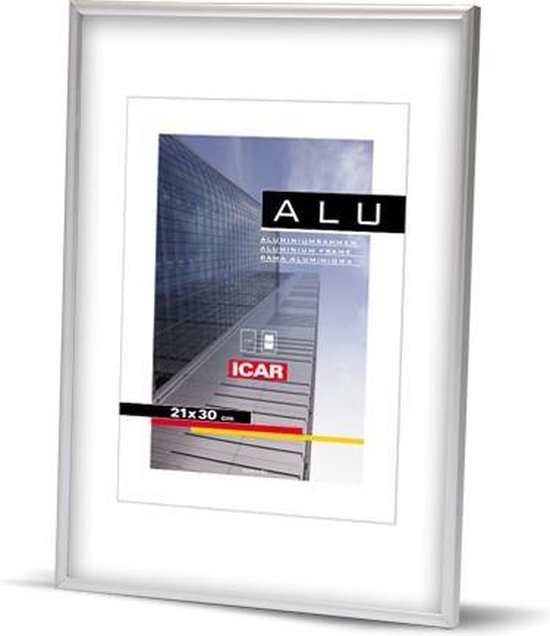 Icar Aluminium Fotolijst ALU FSM Zilver 10x15 cm