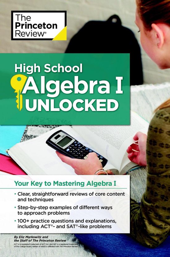 High School Subject Review High School Algebra I Unlocked (ebook