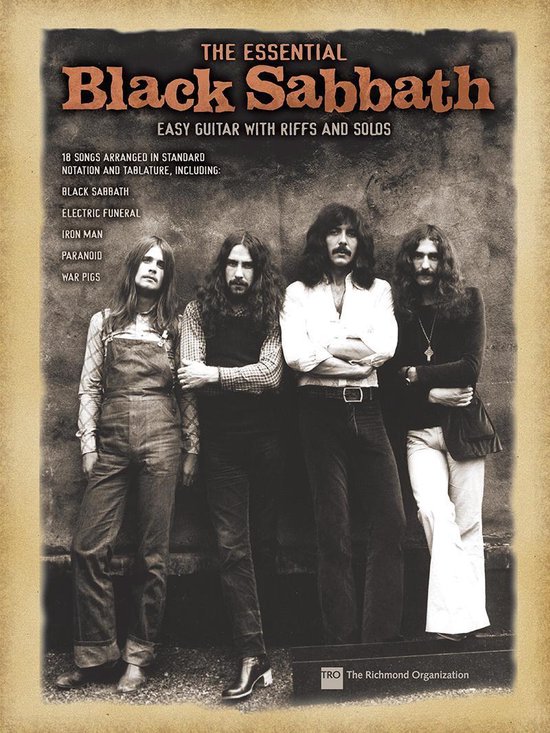 The Essential Black Sabbath (Songbook) - cover