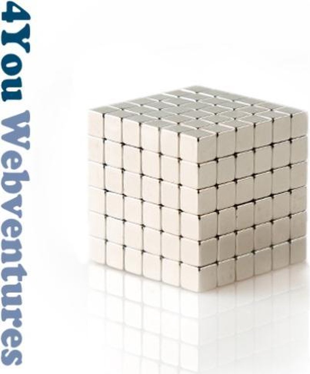 50 Vierkante neodymium magneetjes - Merkloos