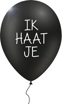 12 verwensballonnen in cadeauverpakking:  ‘Ik haat je'