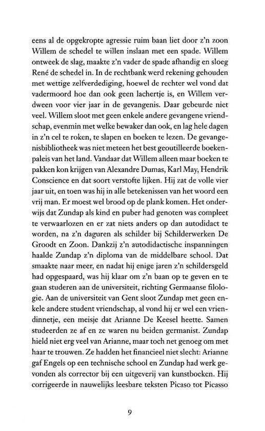 Tekstpagina met een deel van de tekst van het boek 'Van drie tot zes'.