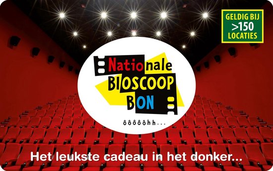 Nationale Bioscoopbon - 15 euro | bol.com