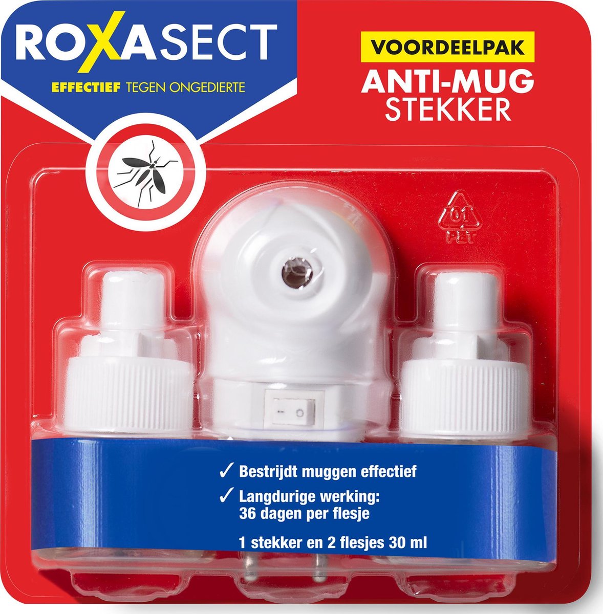 Roxasect Anti-Mug Stekker - Voordeelverpakking - 2 stuks