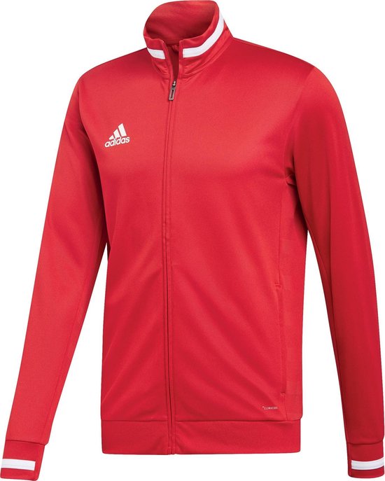 Veste de sport adidas T19 - Taille S - Homme - rouge / blanc | bol.com