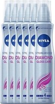 Nivea Styling Mousse Diamond Gloss Voordeelverpakking