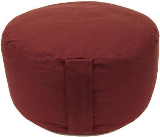 Meditatiekussen Rood extra hoog - 36 x 22 cm - 4300g van MEDI — afbeelding 4