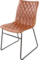 DS4U Bastion eetkamerstoel - vintage - cognac