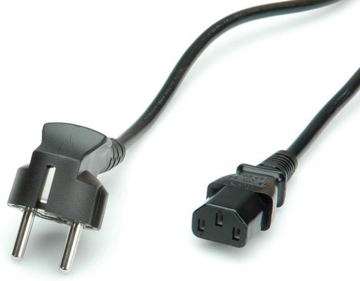 C13 Apparaatstekker Kabel 1 8m Zwart