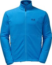 Jack Wolfskin Kiruna Jacket Me - heren - fleecevest - maat M - blauw