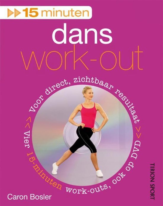 Cover van het boek '15 minuten dansen work-out' van  Pagano