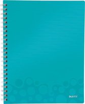 Leitz WOW-Get Organised- Schrijfblok - A4 - Gelijnd - IJsblauw