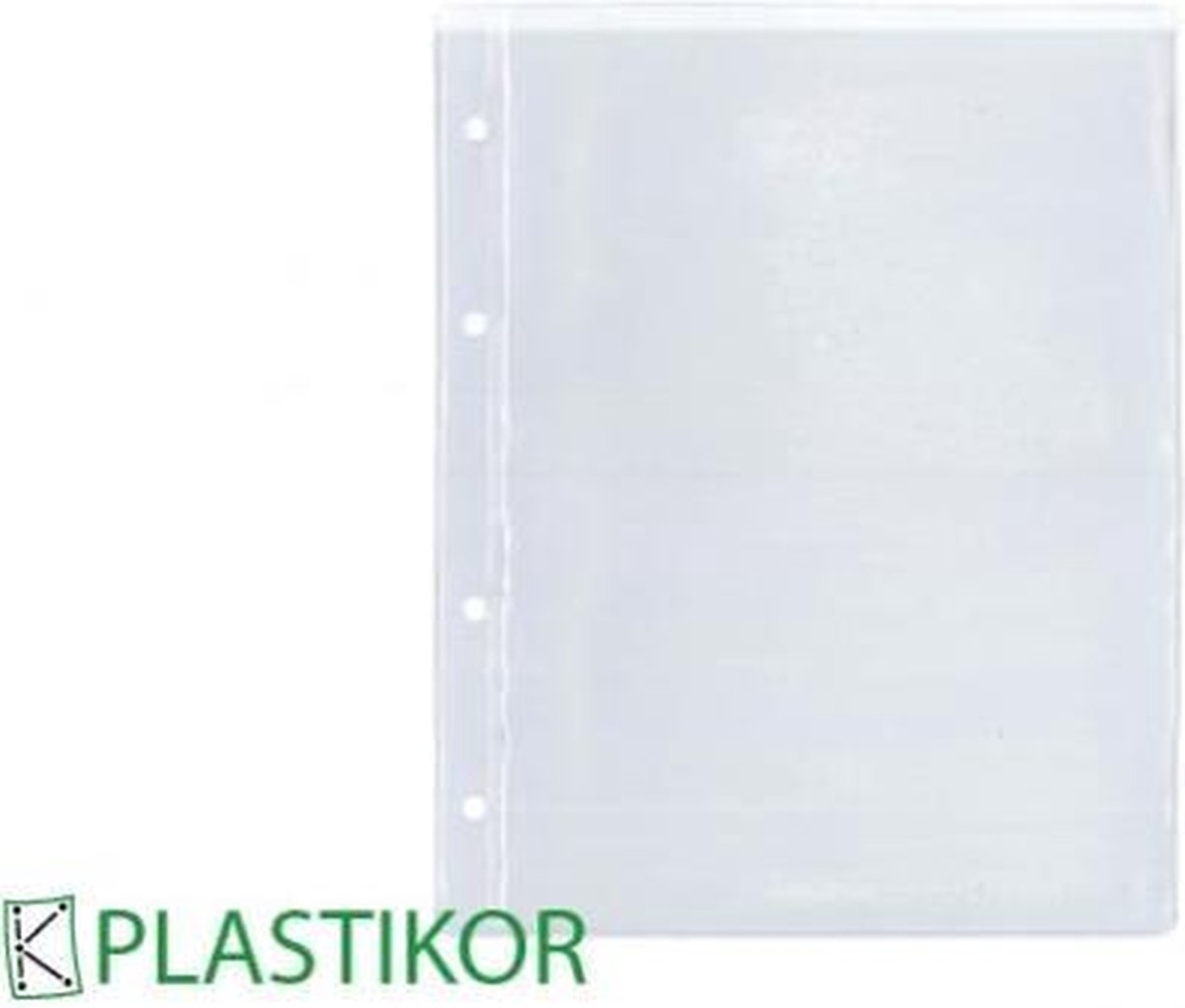 Plastikor Showtas - 100 stuks - PVC - A5 - transparant