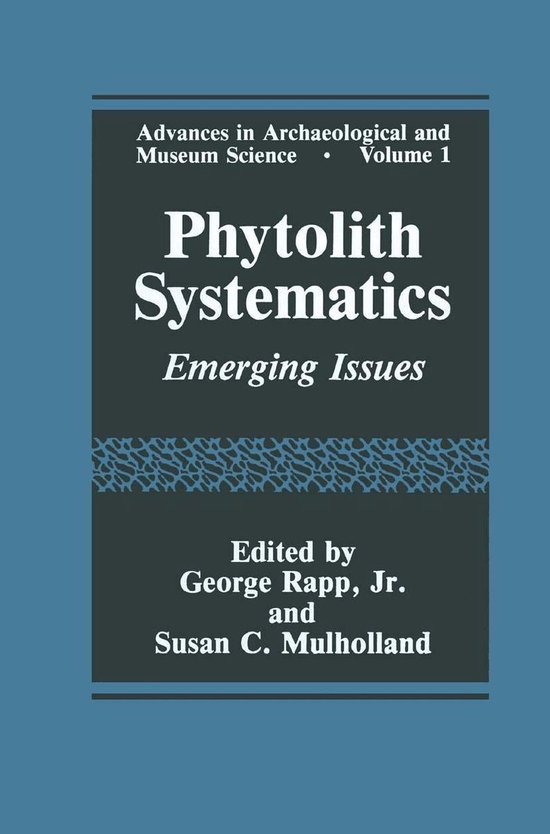Advances in Archaeological and Museum Science 1 - Phytolith  ... - cover