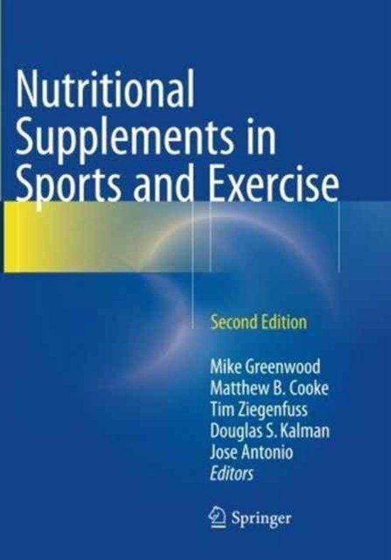 Nutritional Supplements in Sports and Exercise - cover