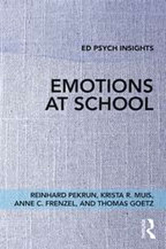Ed Psych Insights - Emotions at School - cover