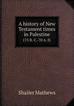 A history of New Testament times in Palestine 175 B. C.-70 A. D.