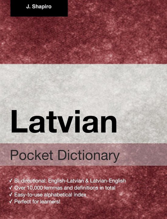 Fluo! Dictionaries Latvian Pocket Dictionary (ebook), John Shapiro