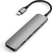 Satechi TYPE-C Slim Multiport Adapter V2 - Space Grey