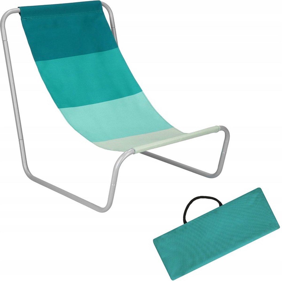 Swinn - Strandstoelen - 2 Stuks - Strandstoel met Opbergtas - Mintgroen - Strandstoel Opvouwbaar - Inklapbaar - Strandstoeltje - Strandstoelen - Kampeerstoel - Visstoel