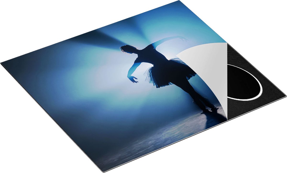 Chefcare Inductie Beschermer Ballerina Silhouet - Ballet - 58,3x51,3 cm - Afdekplaat Inductie - Kookplaat Beschermer - Inductie Mat