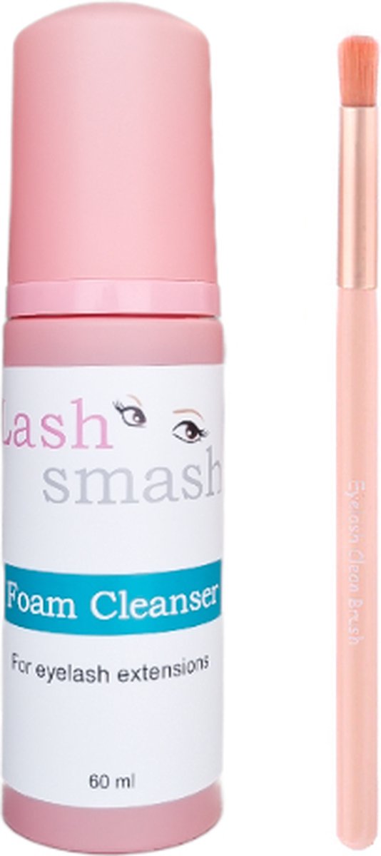 Lash Foam cleanser 60ml, geen parabenen, mild, luxe verpakking